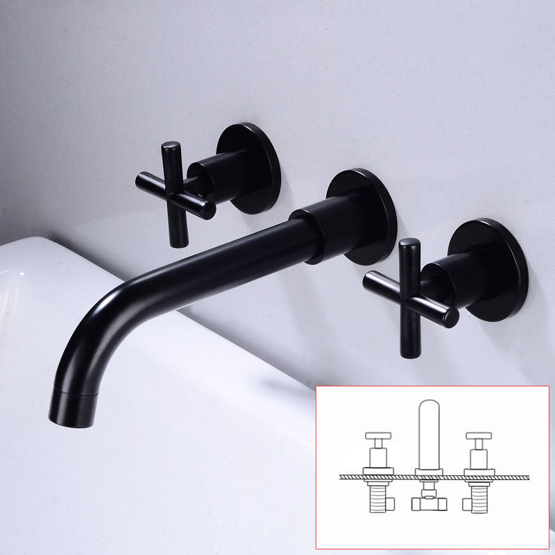 BowLift | Modern Wall-Mounted Faucet Bathroom Lever Bathtub Faucet