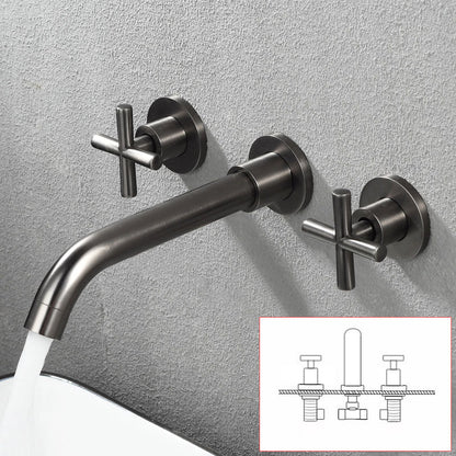 BowLift | Modern Wall-Mounted Faucet Bathroom Lever Bathtub Faucet