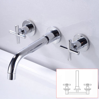 BowLift | Modern Wall-Mounted Faucet Bathroom Lever Bathtub Faucet