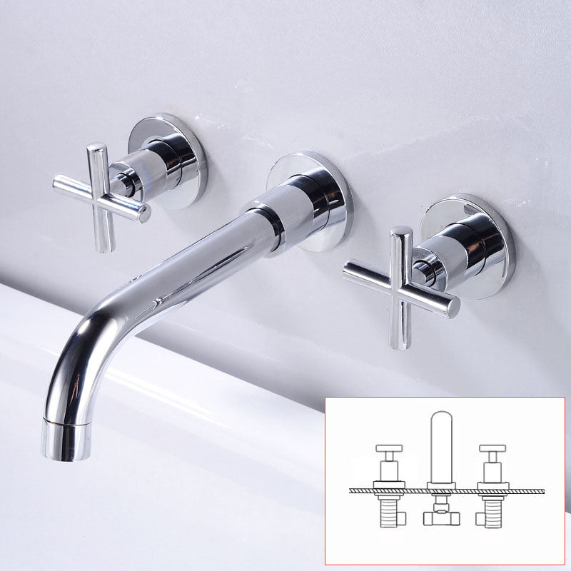 BowLift | Modern Wall-Mounted Faucet Bathroom Lever Bathtub Faucet
