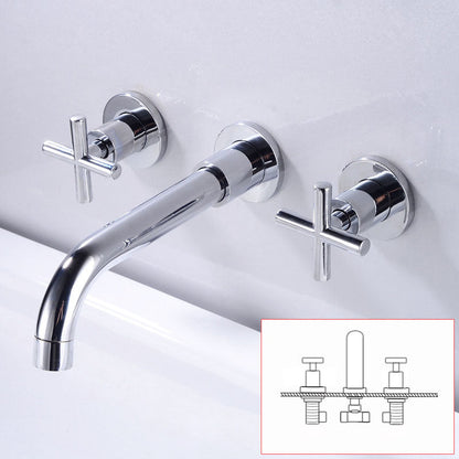 BowLift | Modern Wall-Mounted Faucet Bathroom Lever Bathtub Faucet