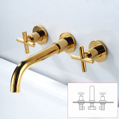 BowLift | Modern Wall-Mounted Faucet Bathroom Lever Bathtub Faucet