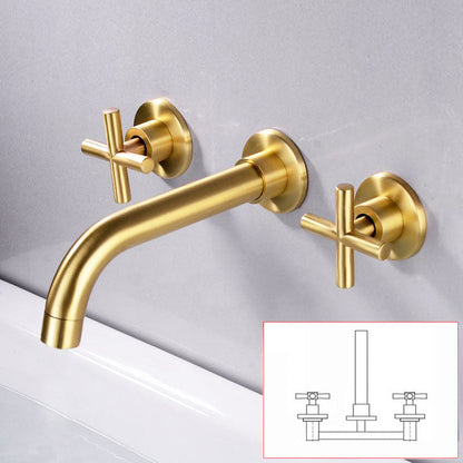 BowLift | Modern Wall-Mounted Faucet Bathroom Lever Bathtub Faucet