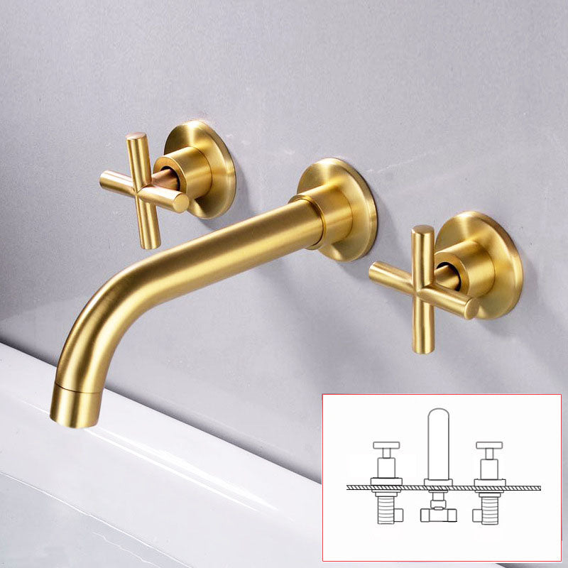 BowLift | Modern Wall-Mounted Faucet Bathroom Lever Bathtub Faucet
