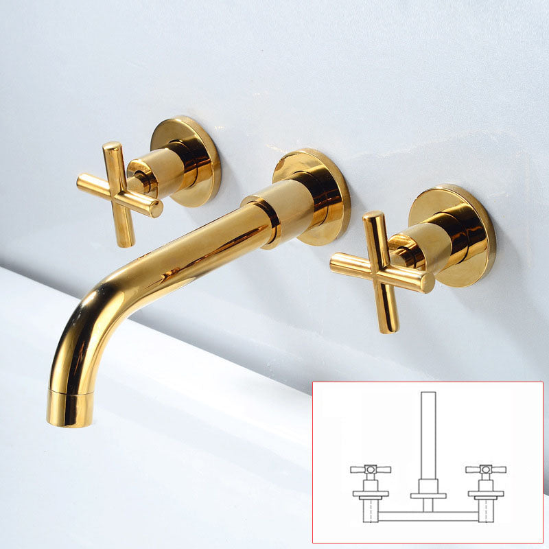BowLift | Modern Wall-Mounted Faucet Bathroom Lever Bathtub Faucet