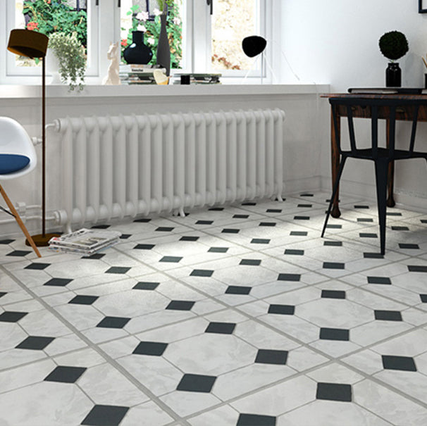 BowLift | Smooth PVC Floor Covering Peel and Stick Waterproof Square Vinyl Flooring