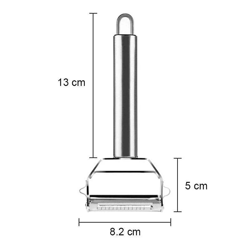 Skanto Skanto | Ultra-sharp Stainless Steel Multi-functional Vegetable Slicer & Julienne Cutter Potato Carrot Grater