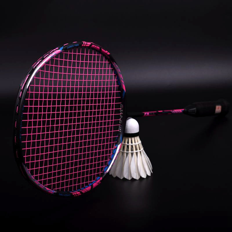 Skanto | Offensive badminton racket with secondary reinforcement made of 32-pound carbon fiber