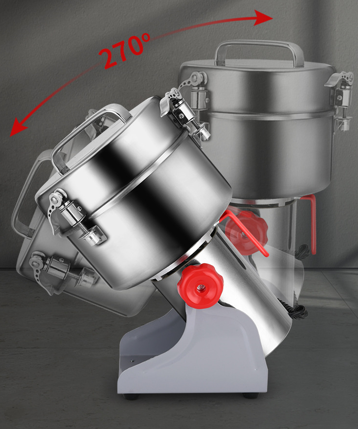 BowLift | Versatile Commercial-Grade Electric Grain Mill Grinder for Spices, Herbs, and Cereals