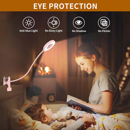 Skanto Skanto | 3 Color Modes LED Desk Clamp Lamp with & Flexible Gooseneck - Selvara (1+1 FREE)