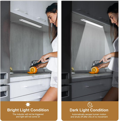 Skanto | Smart Motion-Sensitive LED Under Cabinet Light