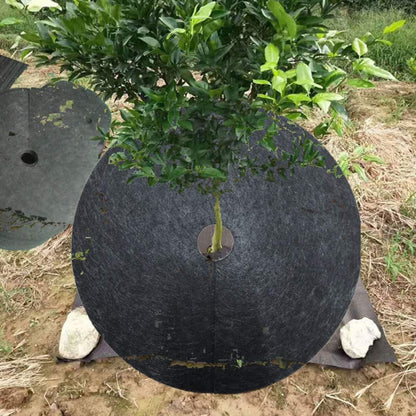 BowLift | Weed fleece tree disk – Breathable root protection mat for garden and plants