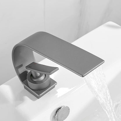 Skanto | Unique Brass Waterfall Faucet