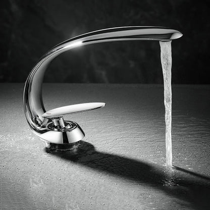 Skanto | Unique Brass Waterfall Faucet