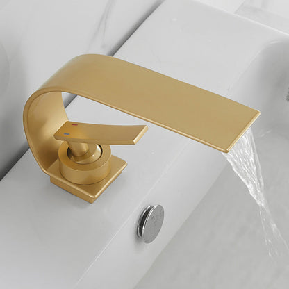 Skanto | Unique Brass Waterfall Faucet