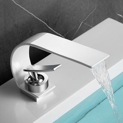 Skanto | Unique Brass Waterfall Faucet