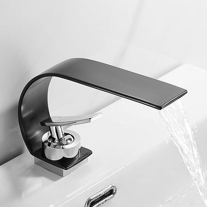 Skanto | Unique Brass Waterfall Faucet