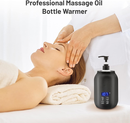 Skanto | Professional Portable Electric Massage Oil Warmer – Fast Heating & Digital Control