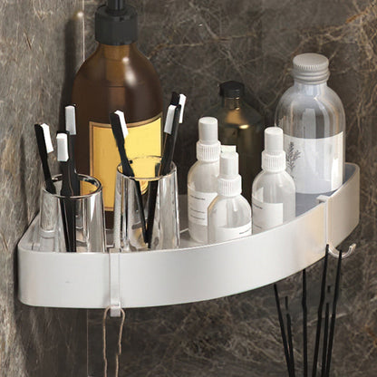 BowLift | Modern 2/3-piece Bathroom Set Stainless Steel Triangle Bath Shelf made of Aluminum
