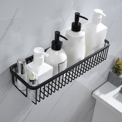 BowLift | 5-piece Modernism Bathroom Accessory Set in Matte Black Stainless Steel