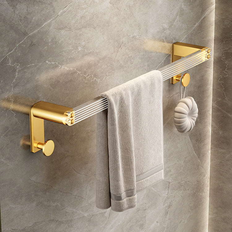 BowLift | Modern Golden Bathroom Accessories Single Piece or in Set with Bathroom Shelf