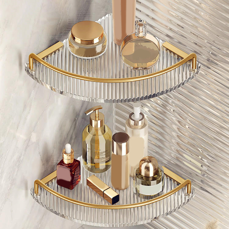 BowLift | Modern Golden Bathroom Accessories Single Piece or in Set with Bathroom Shelf