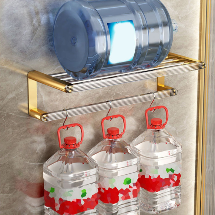 BowLift | Modern Golden Bathroom Accessories Single Piece or in Set with Bathroom Shelf