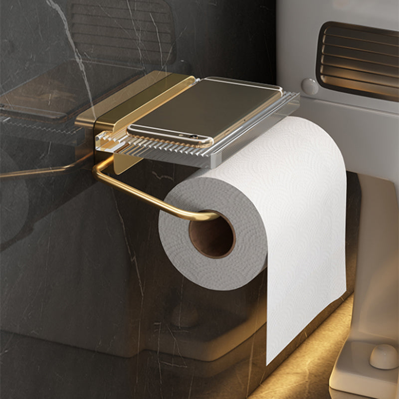 BowLift | Modern Bathroom Accessory Set Bathroom Shelf Gold Towel Holder Bathroom Hardware Set