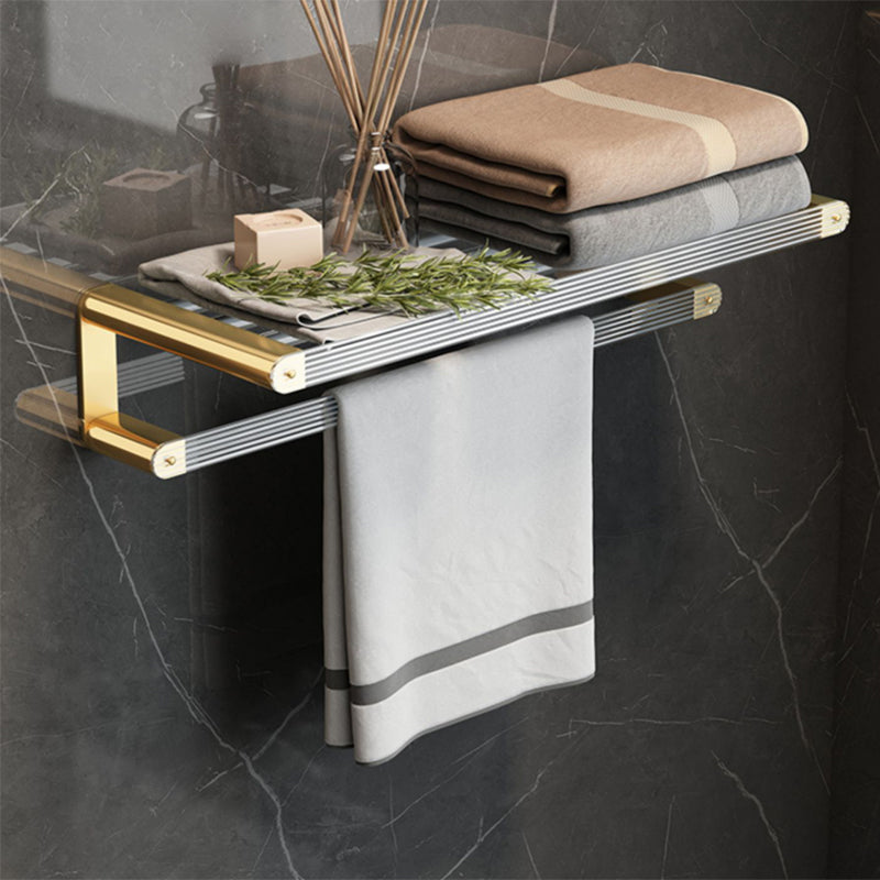 BowLift | Modern Bathroom Accessory Set Bathroom Shelf Gold Towel Holder Bathroom Hardware Set