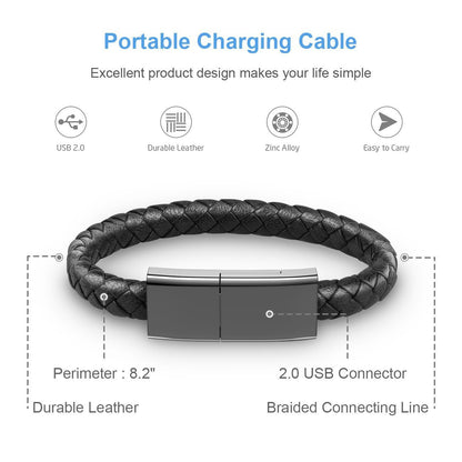 BowLift | Sports Bracelet USB Fast Charging Cable