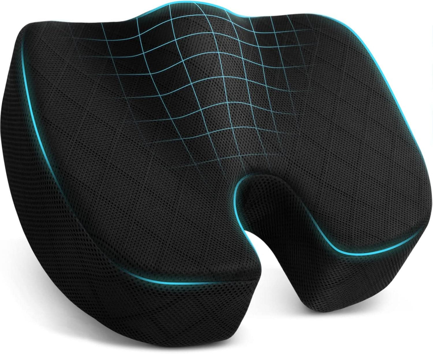 Skanto | Skanto Memory Foam Seat Cushion for Office, Car, and Travel
