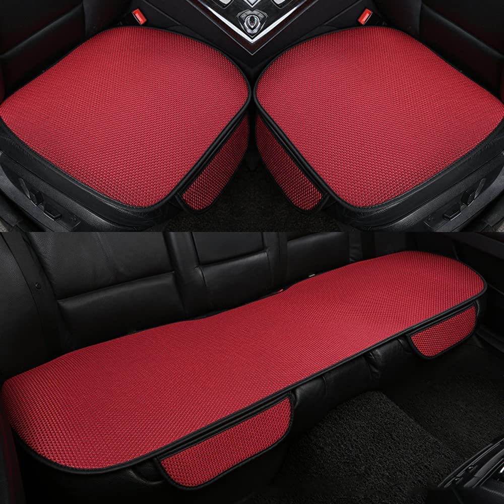 Skanto | BreezeComfort Car Seat Cover Set – Breathable Ice Silk Car Seat Cushion with Massage Effect