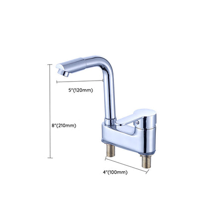 BowLift | Deck Mounted Center Freestanding Bathtub Filler Single Handle Freestanding Faucet
