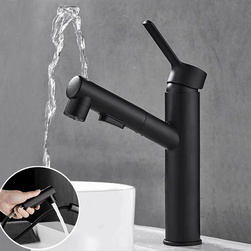 Kitchen Faucet with Swivel Spout, Single Handle Faucet with Pull-Down Sprayer