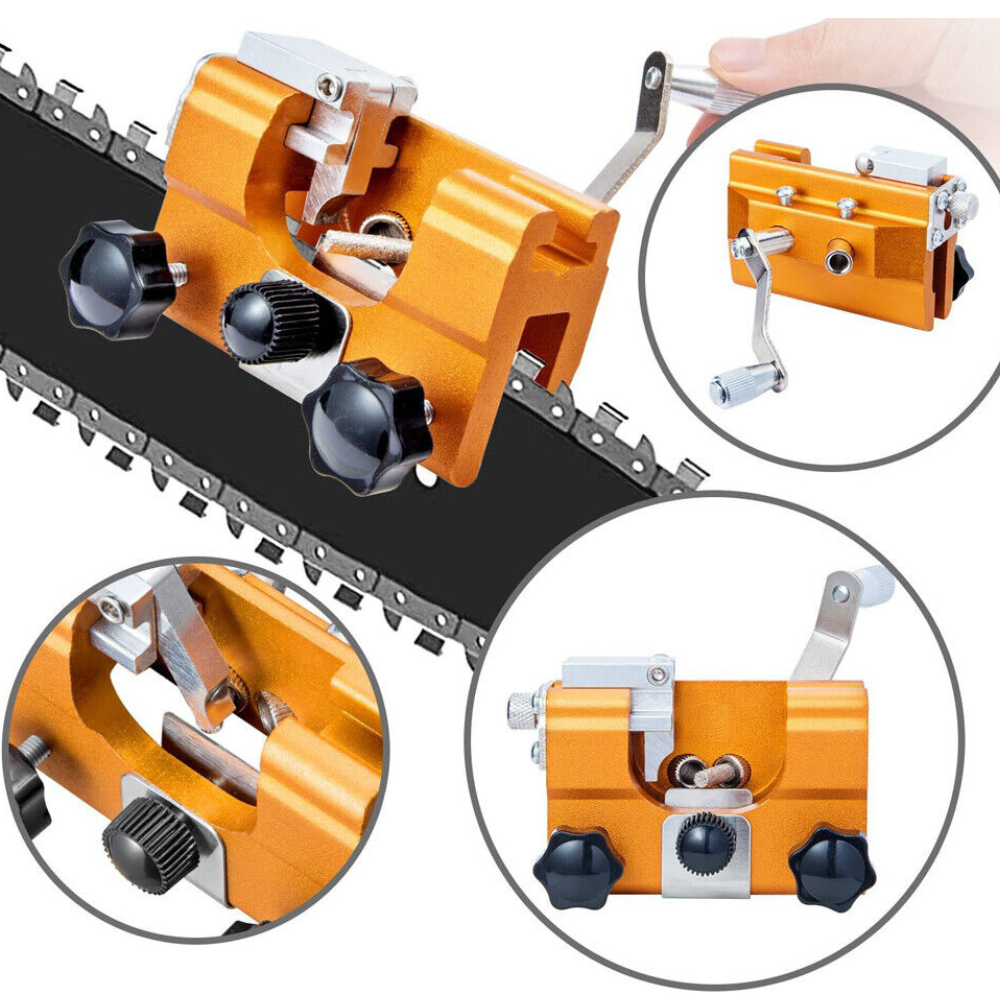 Efficient Chainsaw Sharpener Set