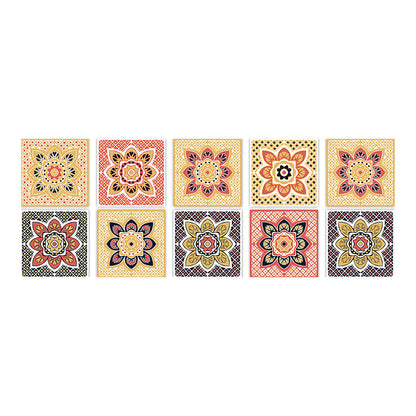 BowLift | Square Peel & Stick Mosaic Tile PVC Waterproof Mosaic Tiles Wallpaper
