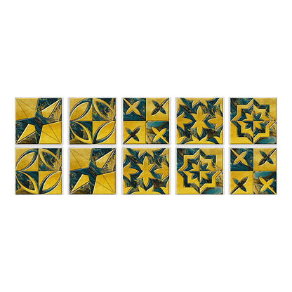 BowLift | Square Peel & Stick Mosaic Tile PVC Waterproof Mosaic Tiles Wallpaper
