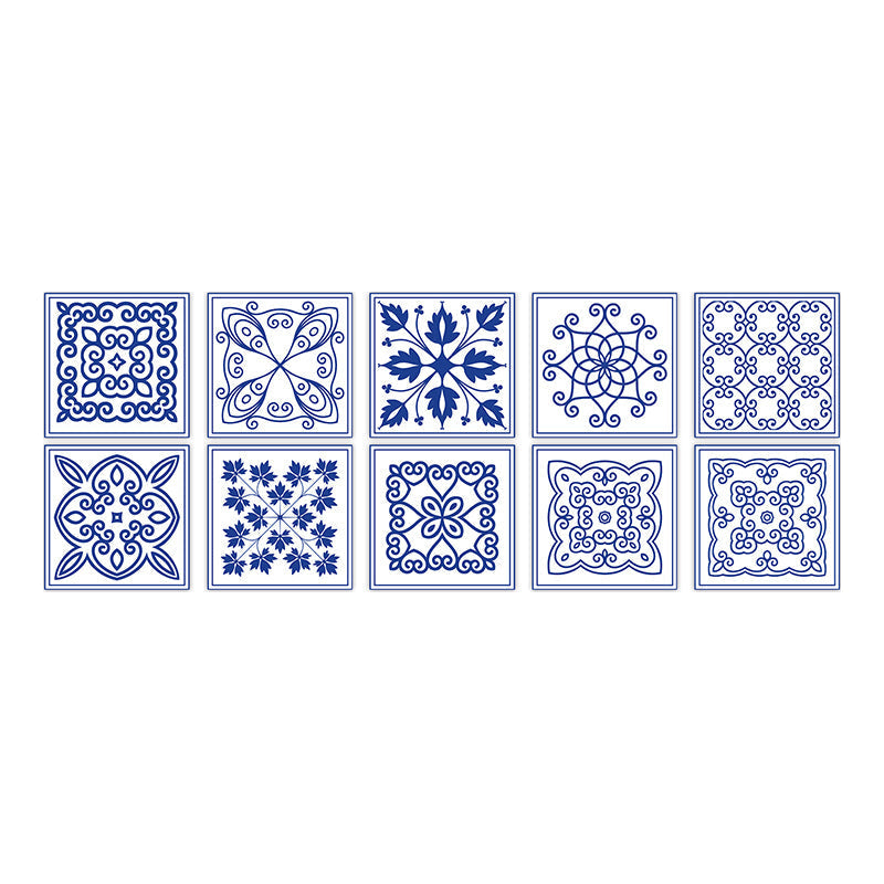 BowLift | Square Peel & Stick Mosaic Tile PVC Waterproof Mosaic Tiles Wallpaper