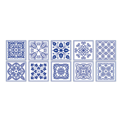 BowLift | Square Peel & Stick Mosaic Tile PVC Waterproof Mosaic Tiles Wallpaper