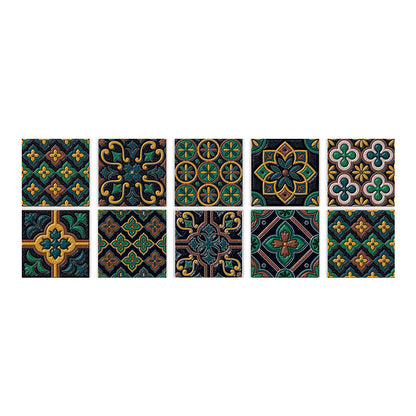 BowLift | Square Peel & Stick Mosaic Tile PVC Waterproof Mosaic Tiles Wallpaper