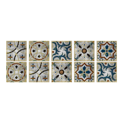 BowLift | Square Peel & Stick Mosaic Tile PVC Waterproof Mosaic Tiles Wallpaper