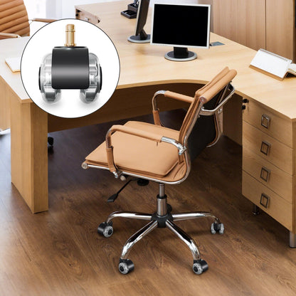 5 pieces office chair wheels swivel chair wheels 10mm x 22mm | Kalsten