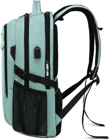 Water-Resistant Travel Laptop Backpack with USB Port & Organised Storage | Bowlift