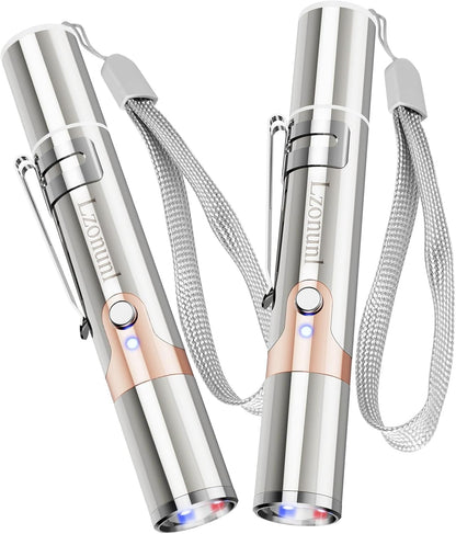 Skanto | Rechargeable Stainless Steel Laser Cat Toy