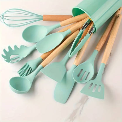 Canaya - Luxury Silicone Kitchen Utensil Set (12-Piece) Skanto