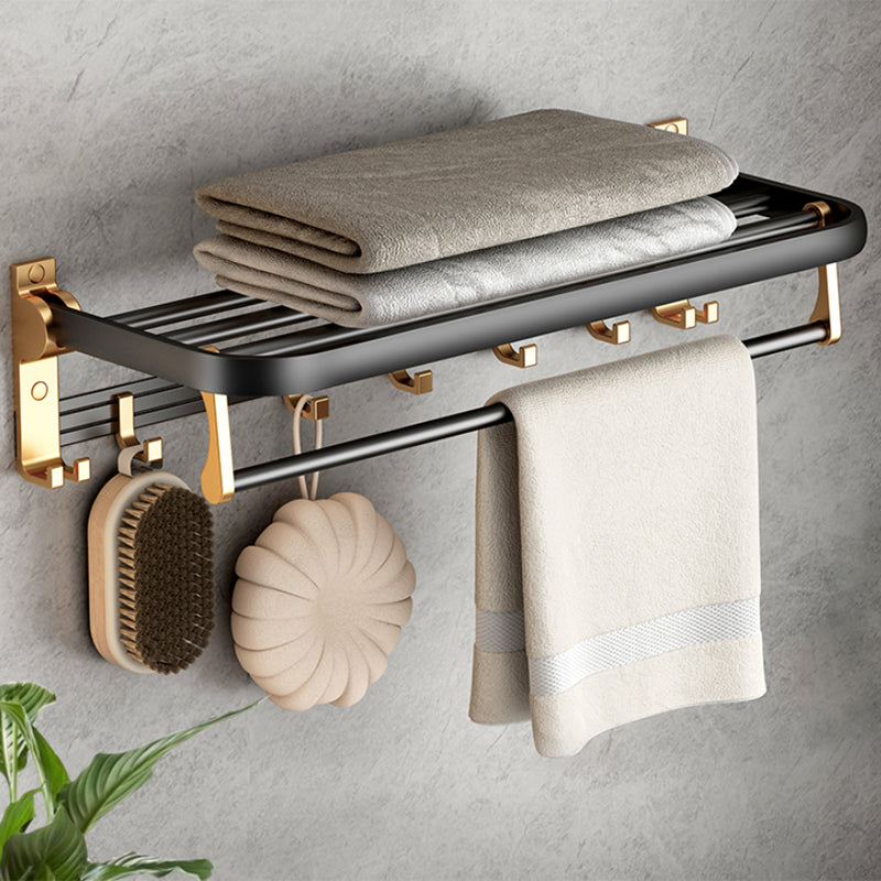 BowLift | Modern Bathroom Accessories Set Paper Holder Towel Bar Black Bathroom Accessories Set