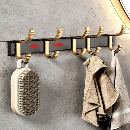 BowLift | Modern Bathroom Accessories Set Paper Holder Towel Bar Black Bathroom Accessories Set
