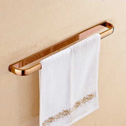 BowLift | 6-piece Bathroom Accessory Set Vintage Brass Bath Hardware Set