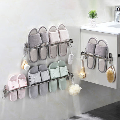 BowLift | 3-piece Stainless Steel Bathroom Accessory Set Modern Chrome Object Stand