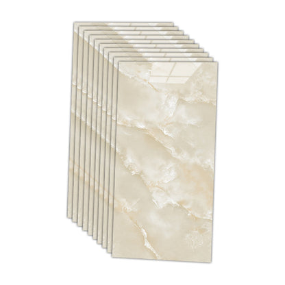BowLift | 12" x 24" Marbling Single Panel Waterproof Splashback Wall Tile for Bathroom